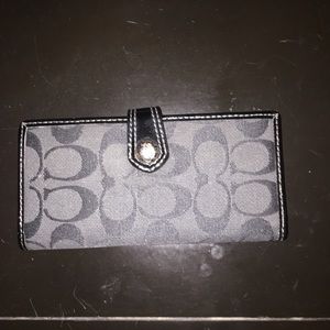 Coach Checkbook Holder